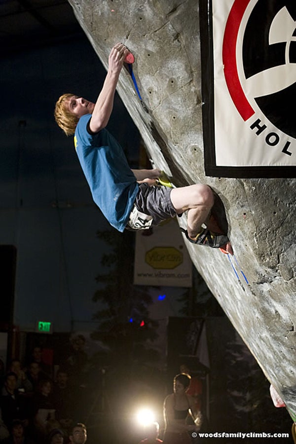 Moch on the The Mandala (V12), Buttermilks, California. Click here to see more photos from Gabriel Moch