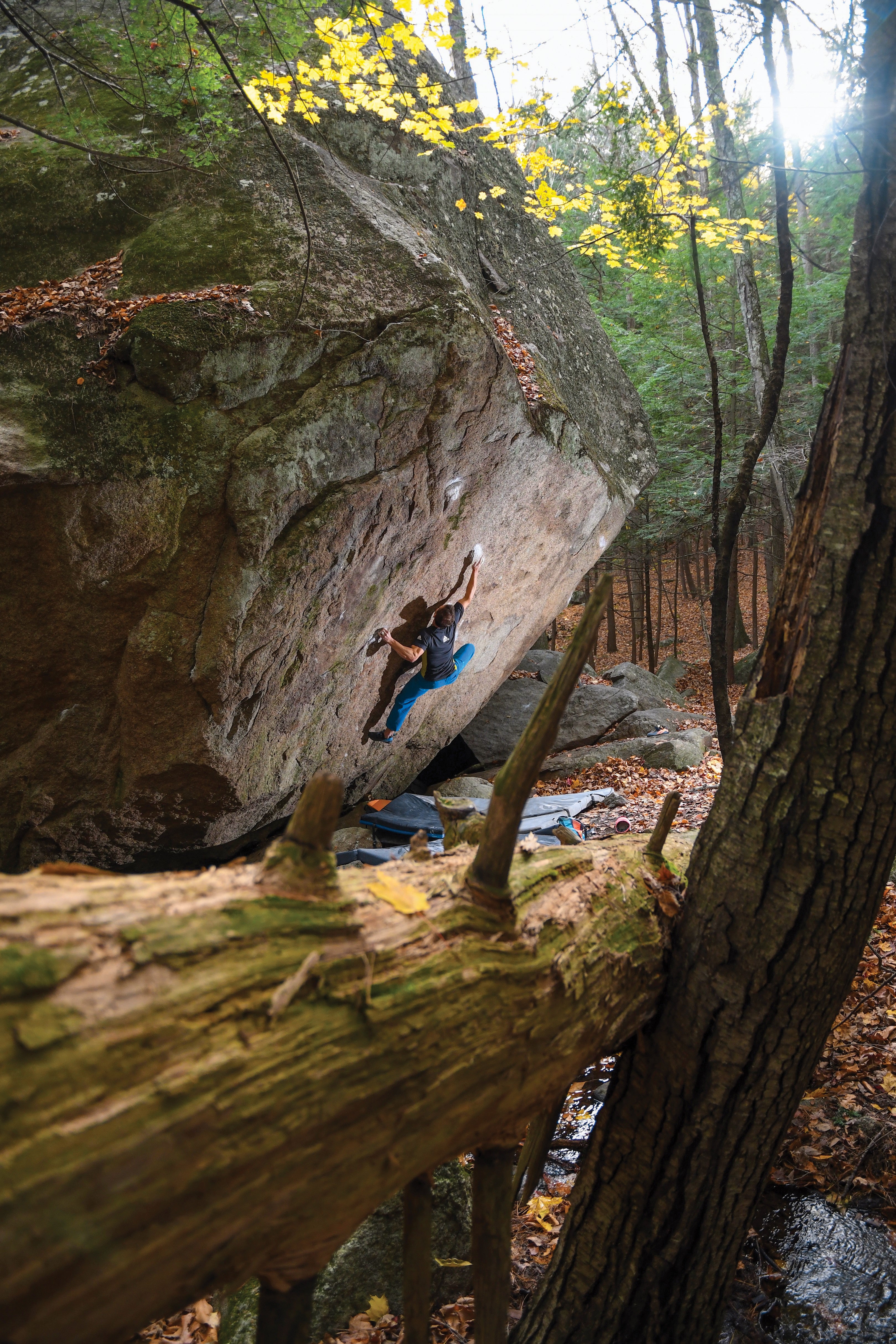 Silvia Vidal pauses below Shipton Spire. She weighs 95 pounds; her gear for Life is Lilac weighed hundreds.