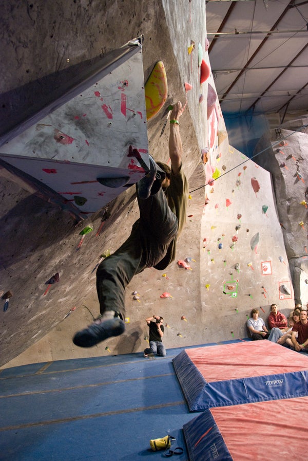 Der Kegel rock climbing ice Berlin Germany