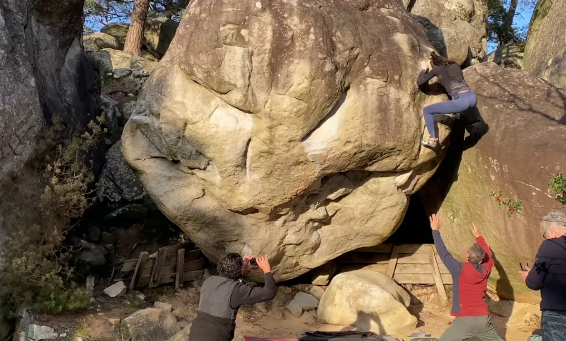 Two rappelling-accident deaths in two days took its toll on the climbers of Potrero. Photo: Alton Richardson