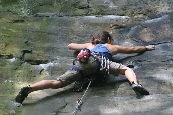 Crag crux climbers