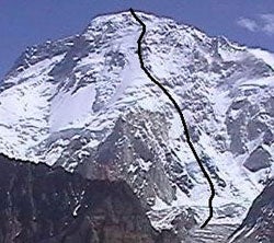 New Route on Broad Peak New Route on Broad Peak