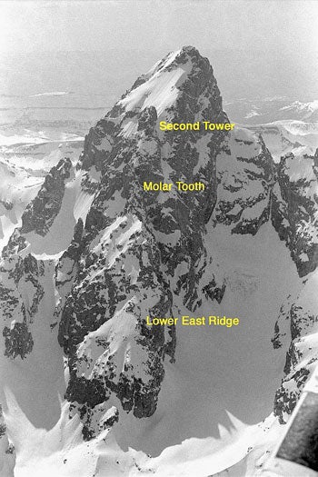 Grand Teton's East Ridge Skied Grand Teton's East Ridge Skied