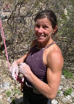 Ines Papert repeats hardest route on No Ines Papert repeats hardest route on North Face of Cima Grande di Laveredo