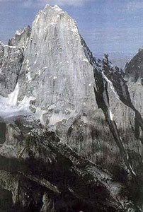 Ukrainians Pick Plum in Karakoram Ukrainians Pick Plum in Karakoram