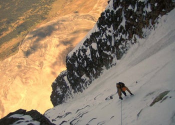 Huge Canadian North Face Free-Climbed Huge Canadian North Face Free-Climbed