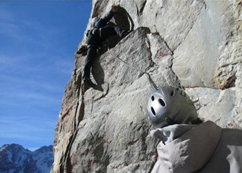 Late-Summer New Route in Tetons Late-Summer New Route in Tetons