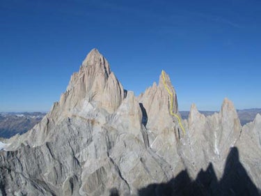 New Route on Patagonia's Poincenot New Route on Patagonia's Poincenot