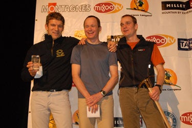 Slovenians Win 2006 Piolet D'Or Slovenians Win 2006 Piolet D'Or