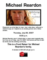 Benefit at the Spot Gym for Michael Rea Benefit at the Spot Gym for Michael Reardon's Family