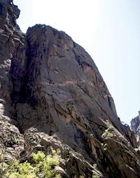 <i>Comic Relief</i> (III 5.10b), Black Comic Relief (III 5.10b), Black Canyon of the Gunnison