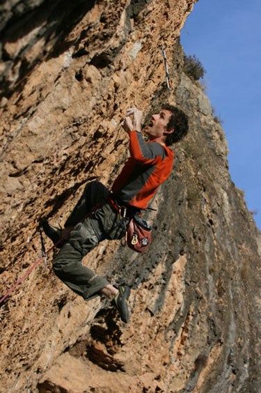 Usobiaga on #uck the System, 9a (5.14d) Usobiaga on #uck the System, 9a (5.14d) on the 10th of December. Photos by Irati Anda and Josu Martínez, courtesy of Patxiusobiaga.com