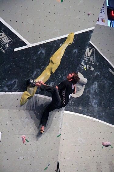 Daniel Woods stays relaxed in the semif Daniel Woods stays relaxed in the semifinal round of the Austrian World Cup. Photo courtesy of Laura Griffiths.