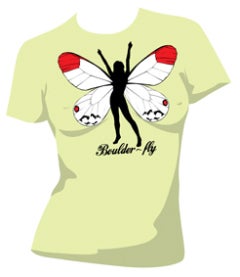 Friksn's Boulder-Fly Tee for Women Bene Friksn's Boulder-Fly Tee for Women Benefits HERA Foundation