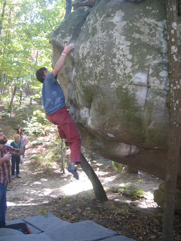 Jimmy Webb dispatching Cadillac Thrills Jimmy Webb dispatching Cadillac Thrills (V9). Photo by Luke Laeser