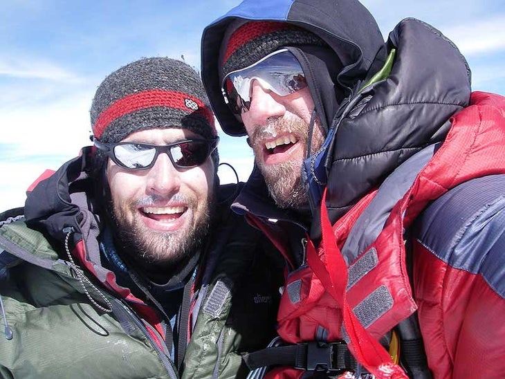 Puryear and Gottlieb on the summit. Pho Puryear and Gottlieb on the summit. Photo by David Gottlieb