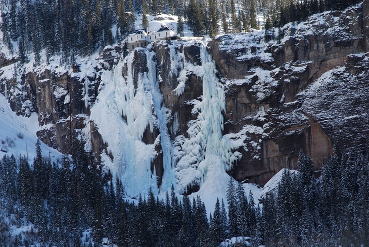 Telluride Colorado S Bridal Veil Falls Re Opened To Climbing Climbing