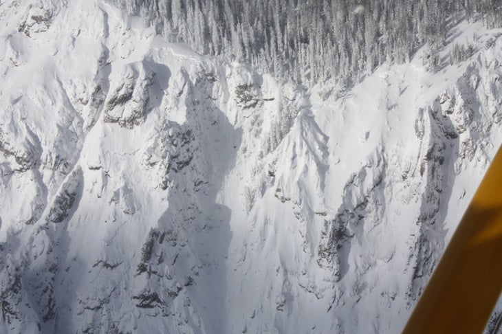 In this shot, taken from the air the da In this shot, taken from the air the day after the slide, it's possible to see the fracture lines of the main break which extend out of the photo on…