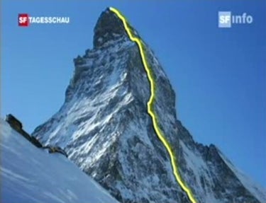 Steck Solos Matterhorn North Face in 1: Steck Solos Matterhorn North Face in 1:56