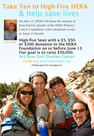 "Take Ten to High-Five HERA and Help Save Lives"