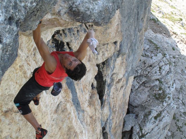 Stuffer pulling a roof on the 230 meter Stuffer pulling a roof on the 230 meter Geo. Photo by Reinhard Mair