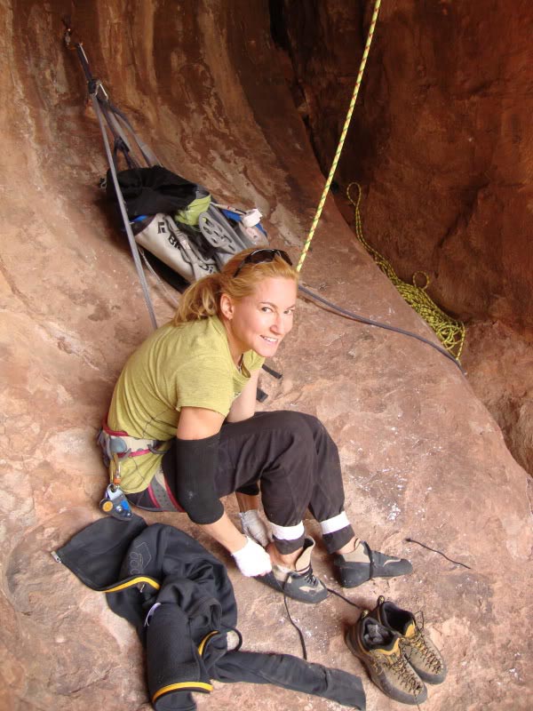 pamela pack climbing