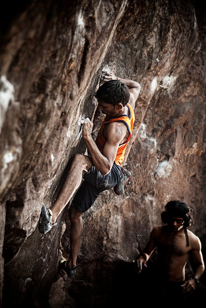 Climbing in Belapur, Near Mumbai, India Climbing