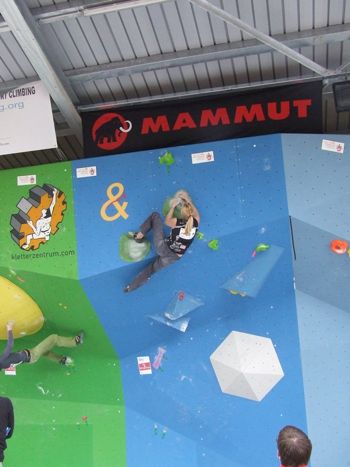 Although the competition was stiff and Although the competition was stiff and none of the female competitors topped out the finals boulder, Alex Johnson walked away with a gold medal.…
