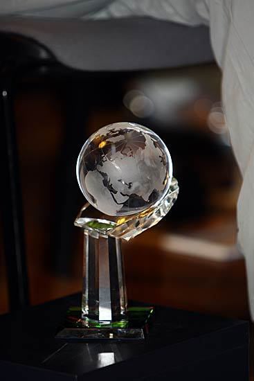 The Arco Rock Legends Award. Photo by T The Arco Rock Legends Award. Photo by Torsten Wenzler