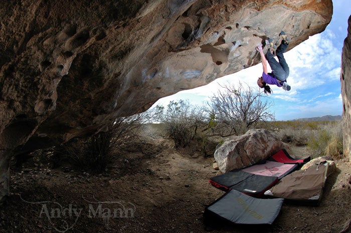 Jason Kehl navigating the roof of The S Jason Kehl navigating the roof of The Seventh Circle. Photo by Andy Mann