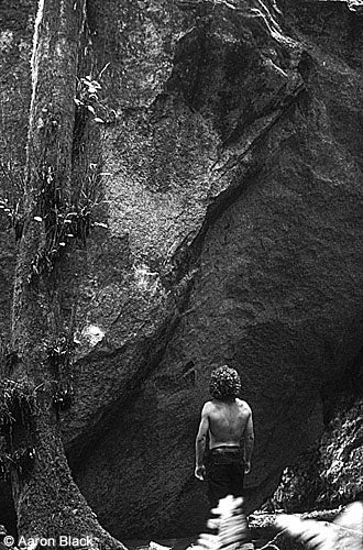 2099.2_171.jpg Jeremy Blumel eyeballing his next problem, Squamish BC © Photo by Aaron Black