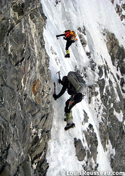 AustroCanadian-NParbat-09_2671.gif New Austro-Canadian Route on Nanga Parbat After a three-month expedition to Pakistan Canadian Louis Rousseau and Austrian Gerfried Göschl have…