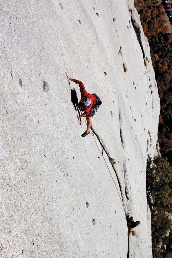 Burr2010_7 1_1142.jpg Shingo Ohkawa ponders his next move after leaving the namesake feature of The Hook (5.8), Gate Buttress, Little Cottonwood Canyon, Utah. From…