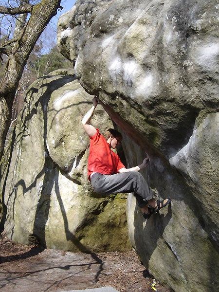 carnage_1242.jpg Mike Tucker, Carnage 7b, Bas Cuvier, Fontainebleau, France © Greg Loomis
