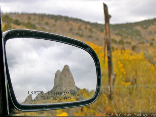 Ciro-Rearview-c_1090.jpg The off-limits-to-climbing Sisters in the City of Rocks, ID. © Photo by Ben Carlson