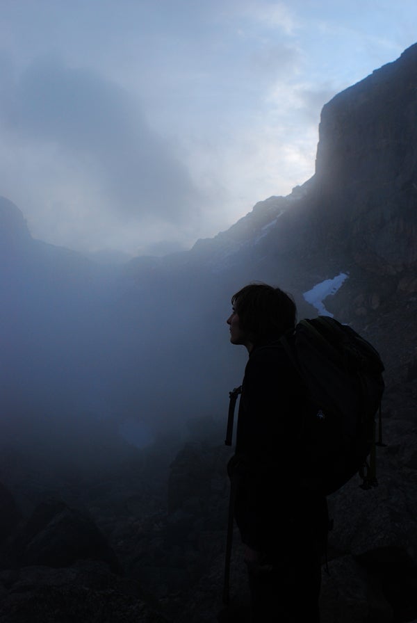 CO-19_2259.jpg Daniel Woods cooling down after a great day with perfect conditions in Upper Chaos, RMNP