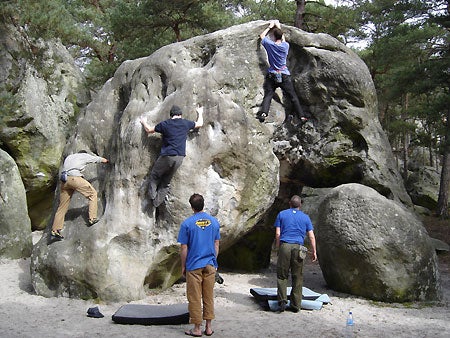 elephant-2_1246.jpg Crowd, Elephant Boulder, Elephant, Fontainebleau, France © Greg Loomis