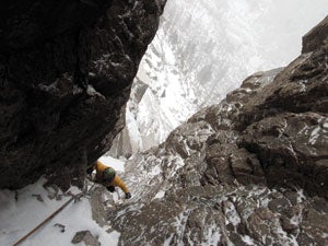 Golden Tears (WI4+), Dubois, Wyoming Golden Tears (WI4+), Dubois, Wyoming