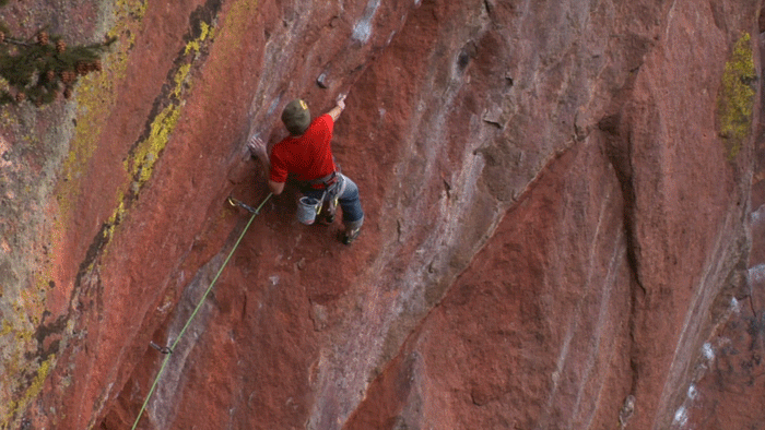 Matt Segal makes an attempt on Must&rsq Matt Segal makes an attempt on Must’a Been High. Video still courtesy of Peter Mortimer — SenderFilms.com