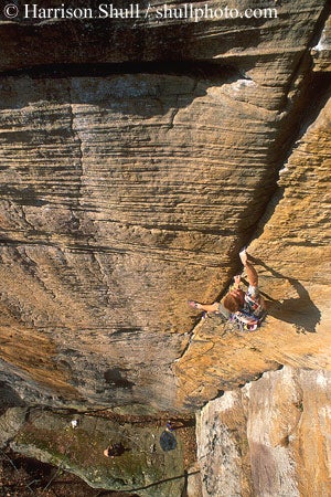 rdrg5520_8209.jpg Sam Kreig on B3, Long Wall Red River Gorge, KY © Photo by Harrison Shull