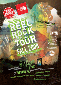 ReelRockTour-08-cover_2634.gif REEL ROCK Film Tour World Premiere - Wednesday, September 10th The 3rd Annual REEL ROCK Film Tour goes into full swing this week with the premiere…