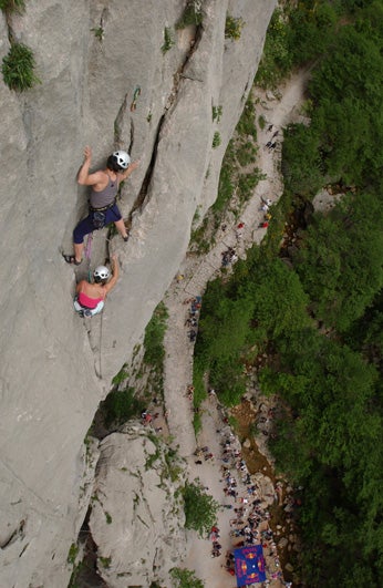 speedclimbing 006_2904.jpg Paklenica Canyon, Croatia © Photo by Klaus Fengler