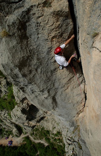 speedclimbing 020_2915.jpg Paklenica Canyon, Croatia © Photo by Klaus Fengler