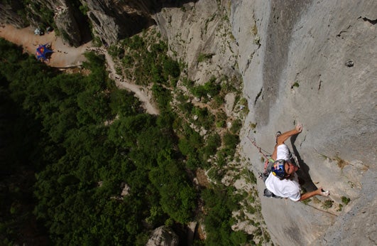 speedclimbing 023_2918.jpg Paklenica Canyon, Croatia © Photo by Klaus Fengler