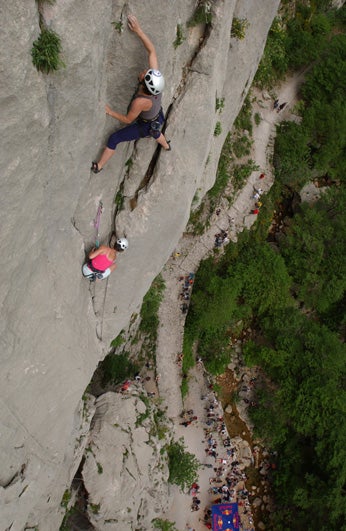 speedclimbing 031_2921.jpg Paklenica Canyon, Croatia © Photo by Klaus Fengler