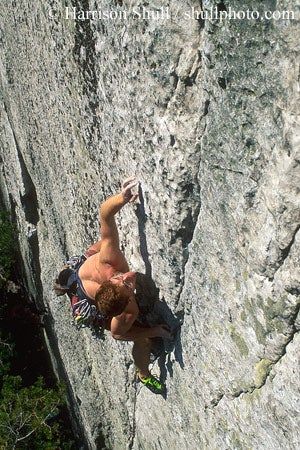 spef0916_8213.jpg Dan Krotz on Terra Firma Homesick Blues, South Peak, East Face Seneca Rocks, WV © Photo by Harrison Shull
