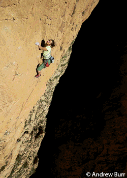 taghiagorge-andyburr09_2759.gif Sand BlastedBy Cody Roth - Photos by Andy Burr / andrewburr.com - Travel Travails and Epic Limestone in the Taghia Gorge, Morocco - April 7, 2007;…
