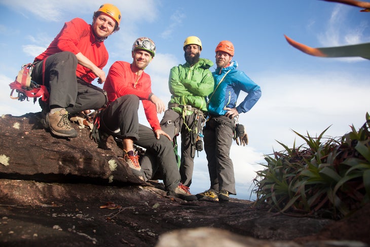 Summit photo Summit photo. From left, James Q Martin, Jeremy Collins, José Miranda, Pat Goodman.