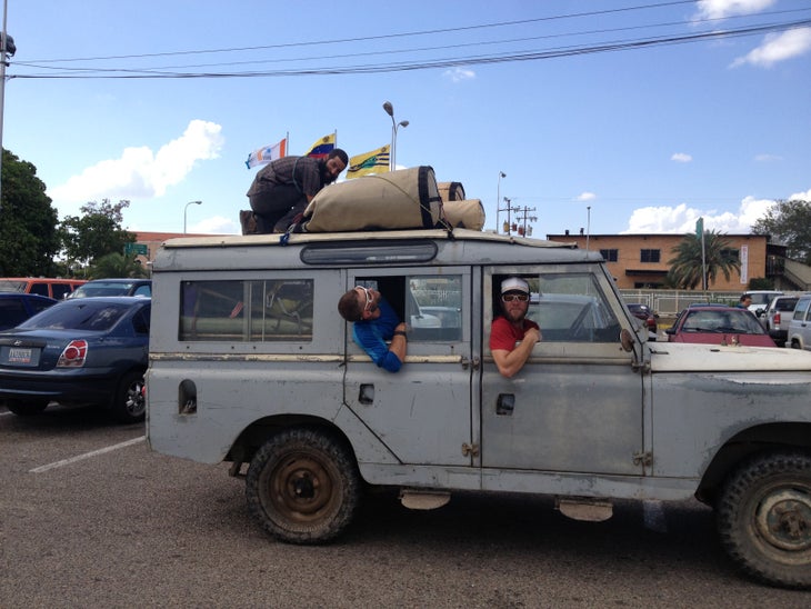 The Tank Expedition vehicle: \