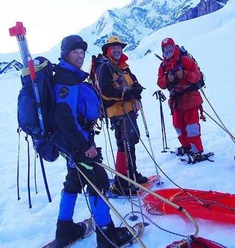 SiH2a.AuSt.7 Bill Kittredge, Steve Gruhn, and Tom Choate (left to right) headed up Denali